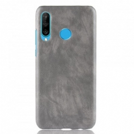 Θήκη Huawei P30 Lite Litchi Leather Effect