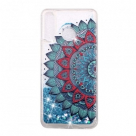 θηκη κινητου Huawei P30 Lite Clear Mandala Glitters