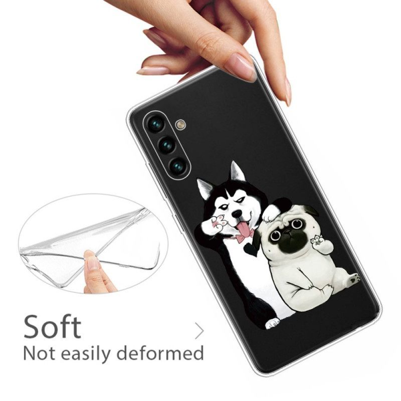 θηκη κινητου Samsung Galaxy A13 5G / A04s Αστεία Σκυλιά