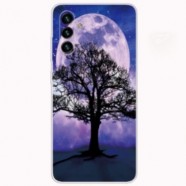 Θήκη Samsung Galaxy A13 5G / A04s Δέντρο Και Σελήνη