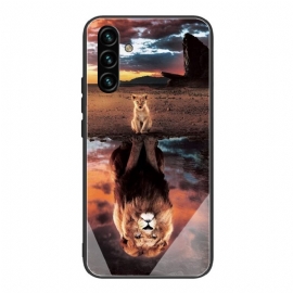 Θήκη Samsung Galaxy A13 5G / A04s Lion Cub's Dream Tempered Glass