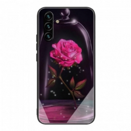 Θήκη Samsung Galaxy A13 5G / A04s Magic Pink Tempered Glass