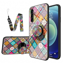 Θήκη Samsung Galaxy A13 5G / A04s Μαγνητική Θήκη Patchwork