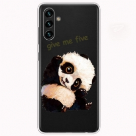 Θήκη Samsung Galaxy A13 5G / A04s Panda Give Me Five