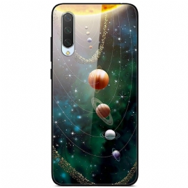 θηκη κινητου Xiaomi Mi A3 Ηλιακό Σύστημα Planet Tempered Glass