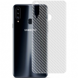 Πίσω Προστατευτική Μεμβράνη Για Samsung Galaxy A20S Carbon Style Imak