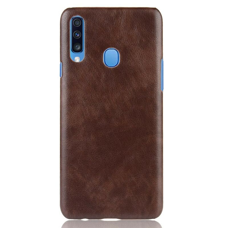 Θήκη Samsung Galaxy A20s Δερμάτινο Εφέ Litchi