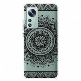 θηκη κινητου Xiaomi 12 Pro Σιλικόνη Mandala Black