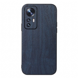 Θήκη Xiaomi 12 Pro Δερμάτινο Εφέ Ξύλου Στυλ