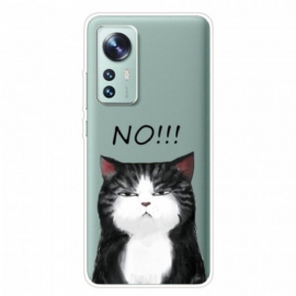 Θήκη Xiaomi 12 Pro Γάτα Σιλικόνης Αρ