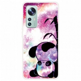 Θήκη Xiaomi 12 Pro Silicone Panda Ανάποδα