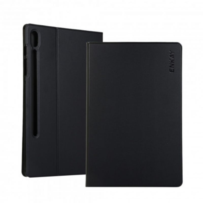 δερματινη θηκη Samsung Galaxy Tab S7 / Tab S8 Faux Leather Enkay