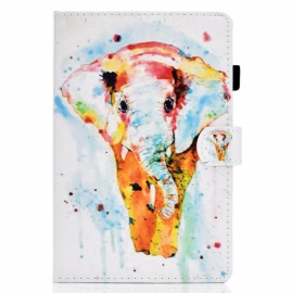 Κάλυμμα Samsung Galaxy Tab S7 / Tab S8 Ακουαρέλα Ελέφαντας