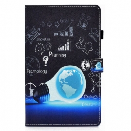 Θήκη Flip Samsung Galaxy Tab S7 / Tab S8 Καταιγισμός Ιδεών