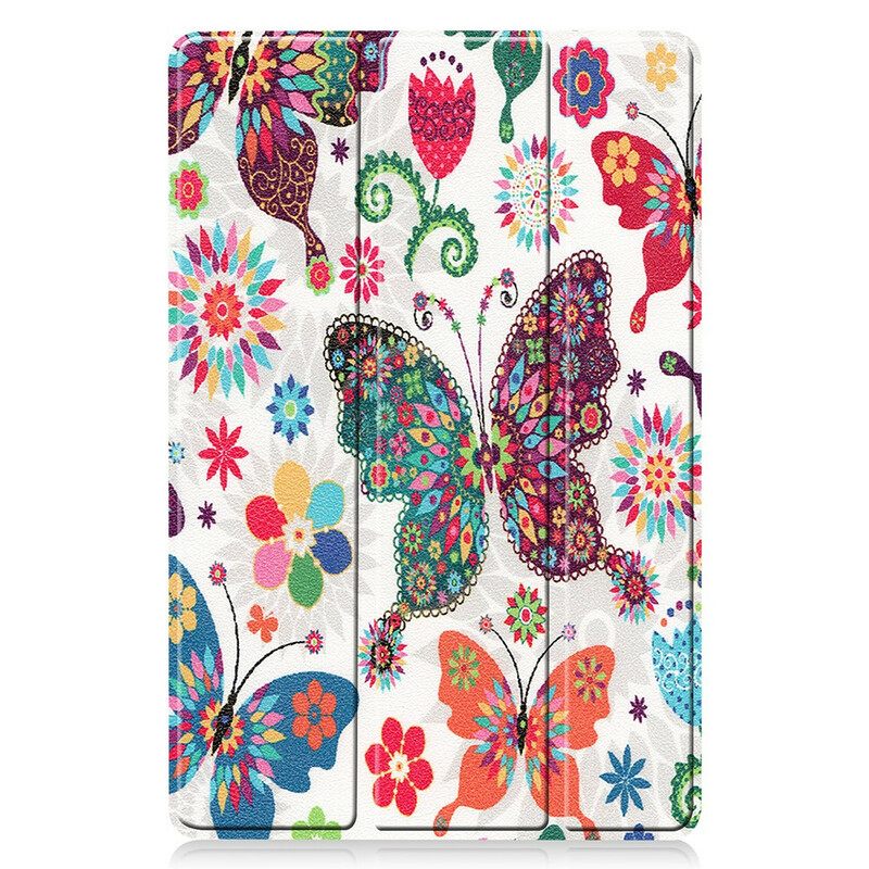 θηκη κινητου Samsung Galaxy Tab S7 / Tab S8 Βάση Γραφίδας Vintage Flowers