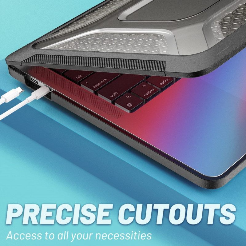 Θήκη MacBook Pro 13" (2020) Ημιδιαφανές Με Αφαιρούμενα Πόδια