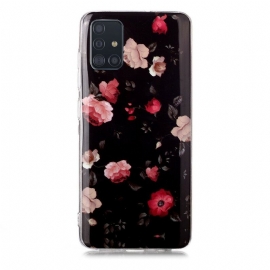 θηκη κινητου Samsung Galaxy A51 Fluorescent Floral Series