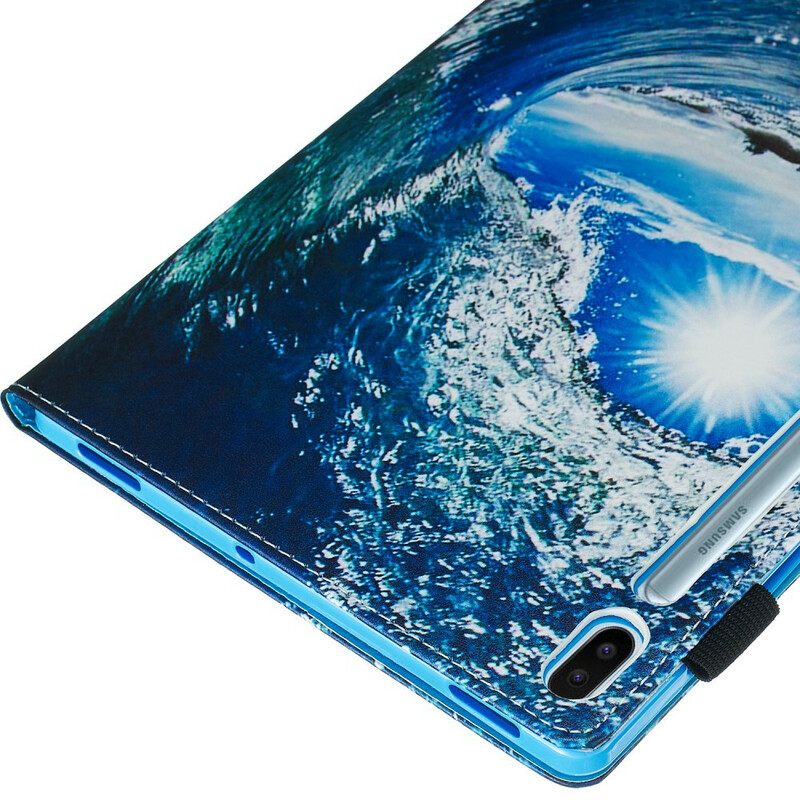 δερματινη θηκη Samsung Galaxy Tab S6 Κύμα