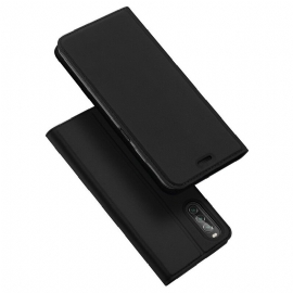 θηκη κινητου Sony Xperia 10 II Θήκη Flip Skin Pro Dux Ducis