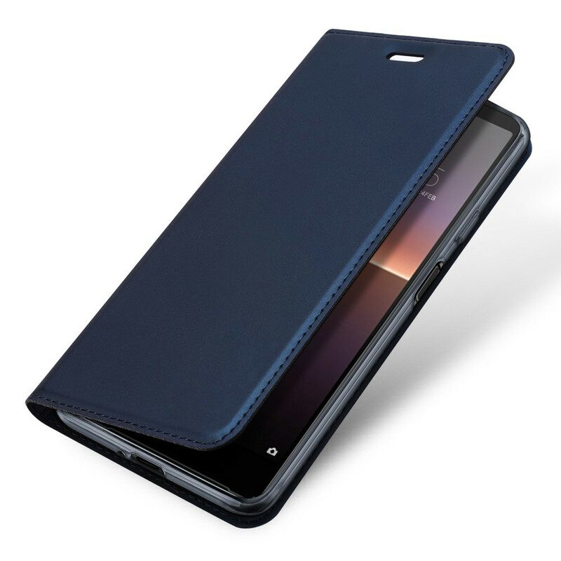 θηκη κινητου Sony Xperia 10 II Θήκη Flip Skin Pro Dux Ducis