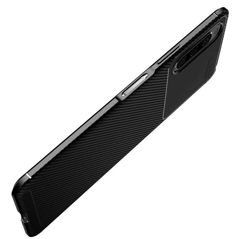 Θήκη Sony Xperia 10 II Εύκαμπτος Σωλήνας Από Ανθρακονήματα